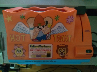 Illustration for article titled Act Fast, And You Can Own This Rare PaRappa The Rapper Toaster